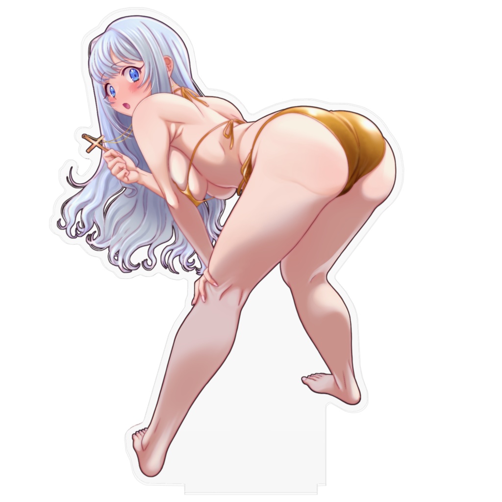 シルビアちゃんアクリルフィギュア(大、小)