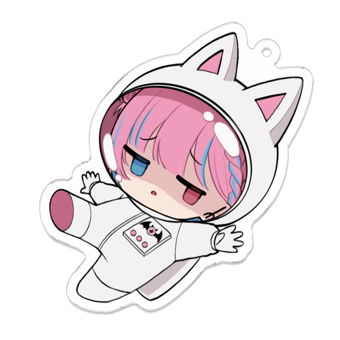 【常設】アクリルキーホルダー 宇宙 ver.蔑み