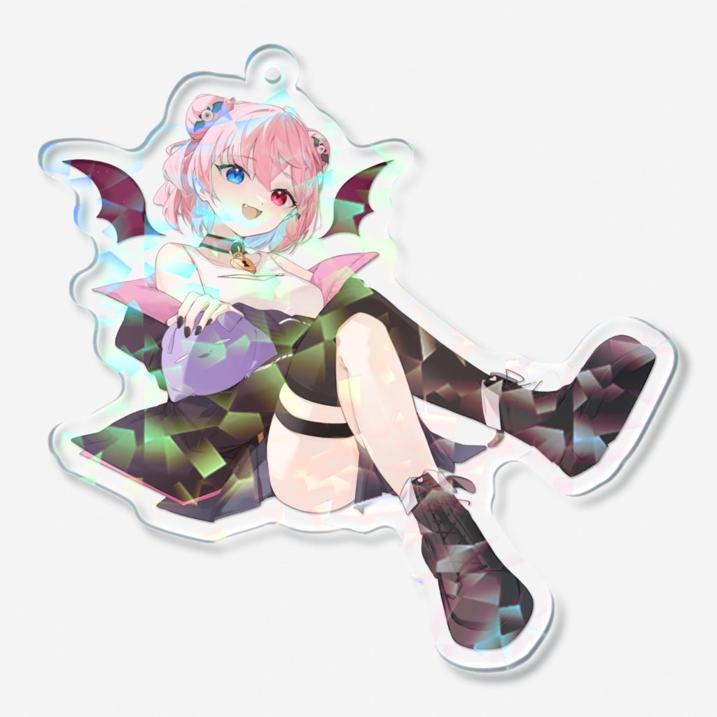 ホログラムアクリルキーホルダー