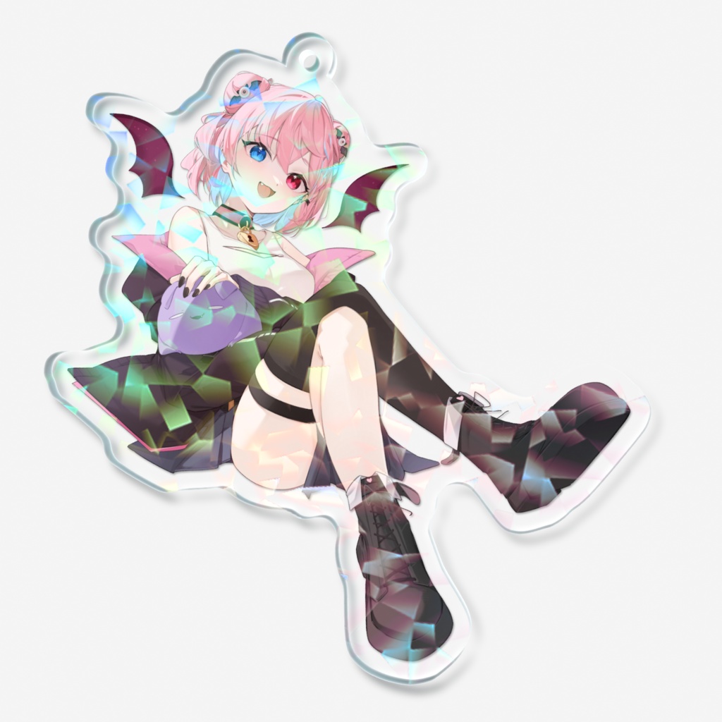 ホログラムアクリルキーホルダー