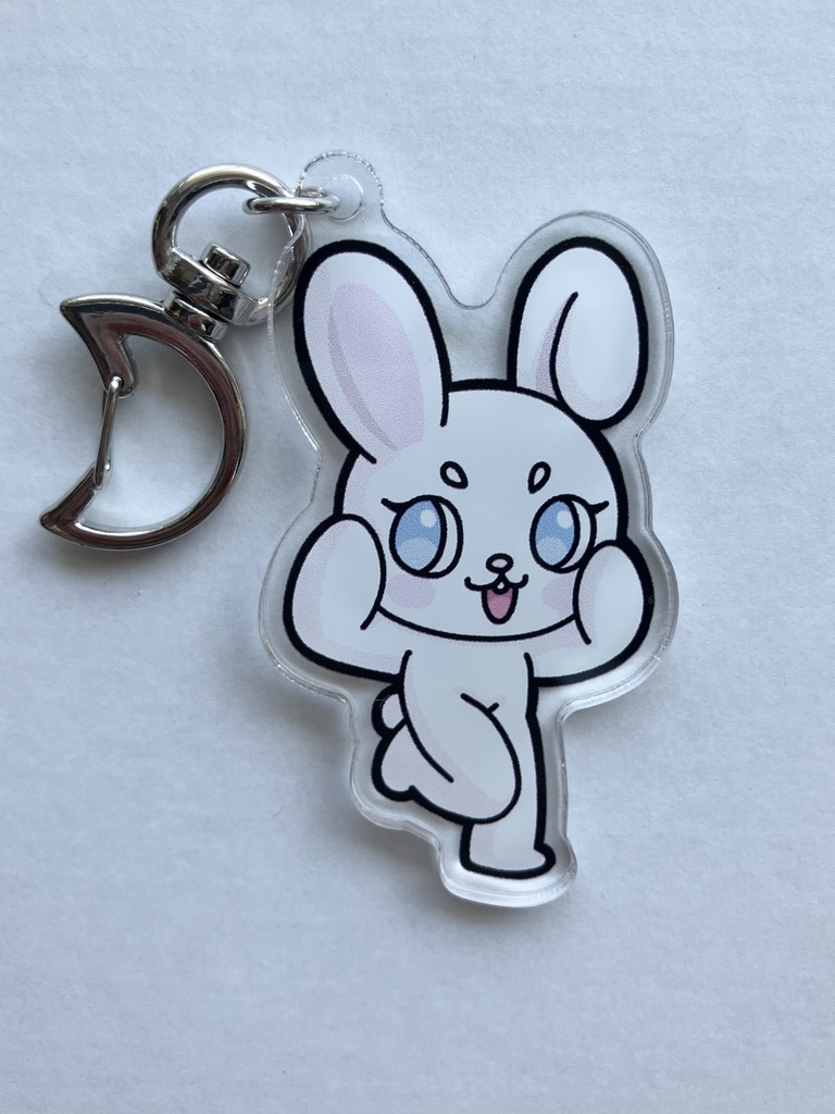 ツキのアクリルキーホルダー