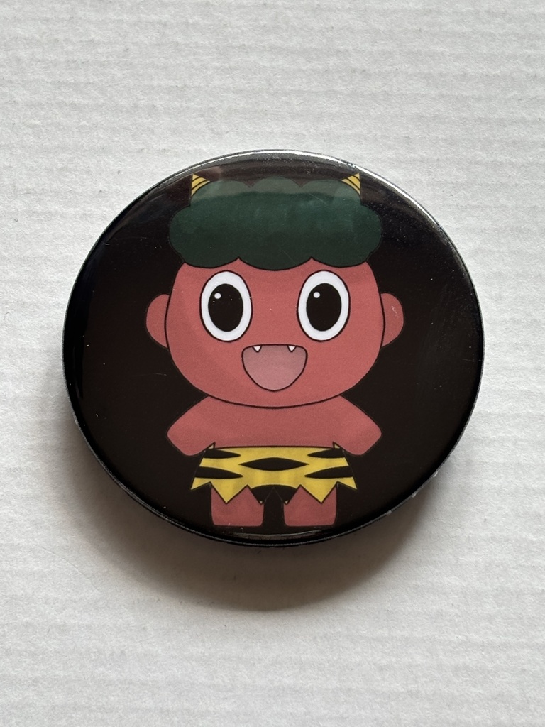 鬼ちゃんたちの缶バッジ