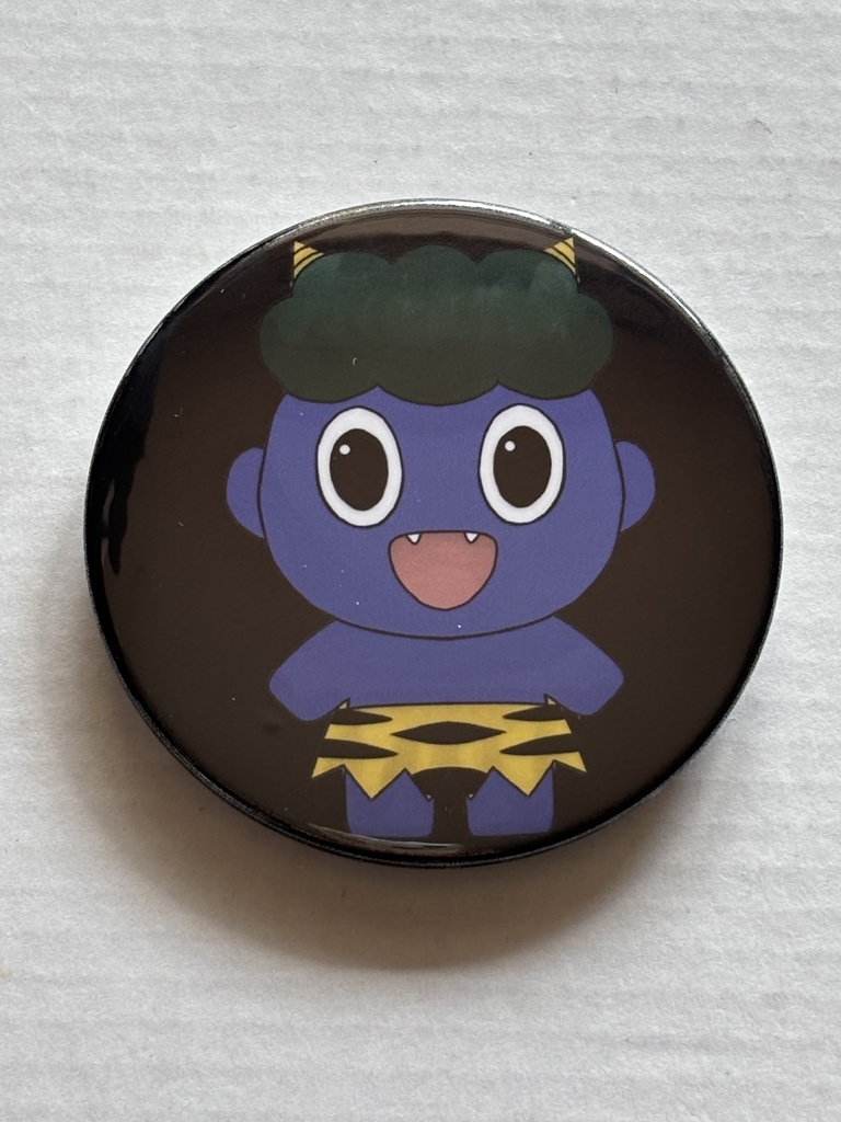 鬼ちゃんたちの缶バッジ