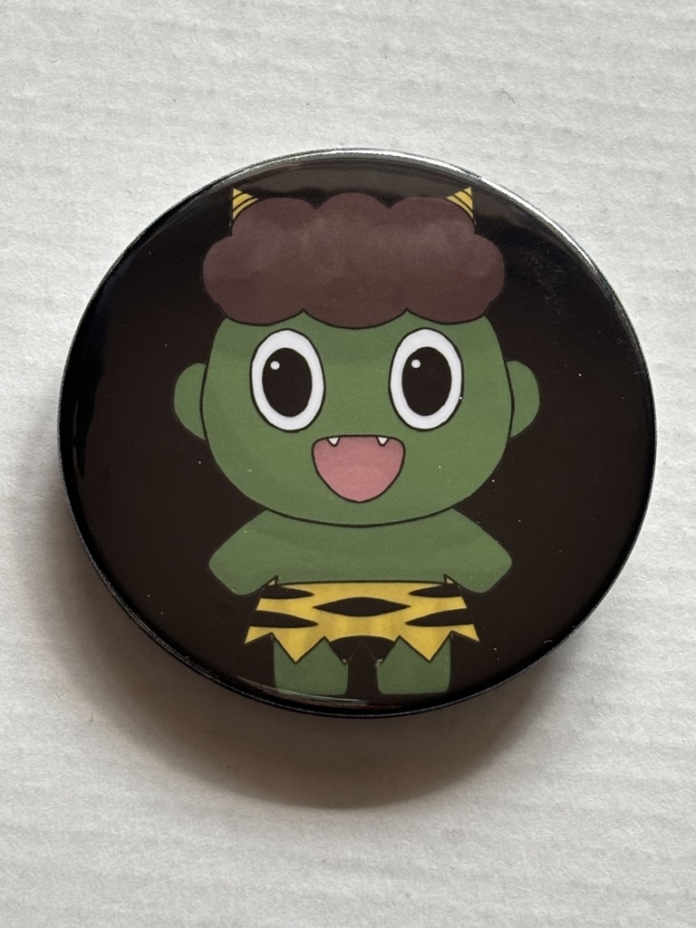 鬼ちゃんたちの缶バッジ