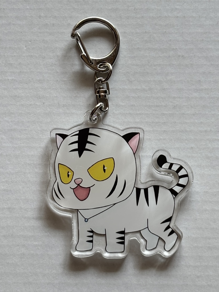 白虎ちゃんのアクリルキーホルダー