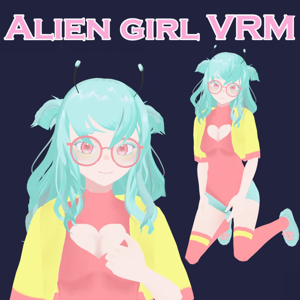 Alien Girl | Vtuber model