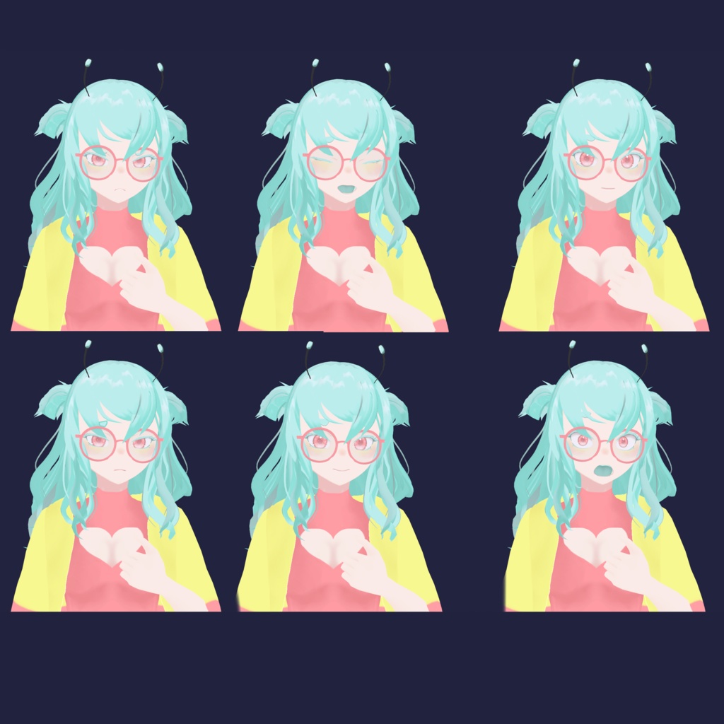 Alien Girl | Vtuber model