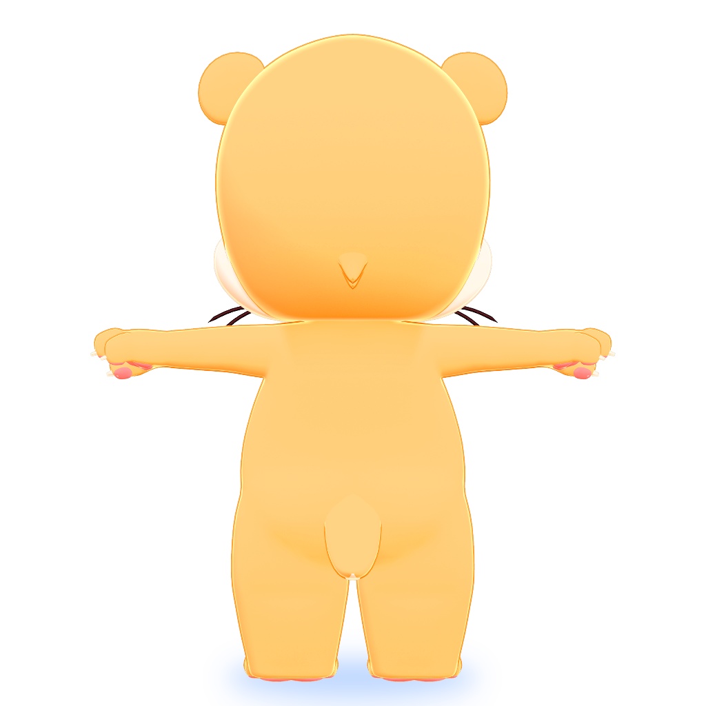 オリジナル3Dモデル「みずかわ」(Mizukawa)