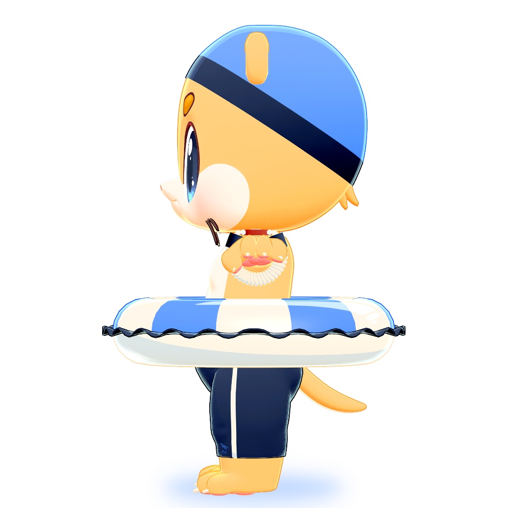 オリジナル3Dモデル「みずかわ」(Mizukawa)