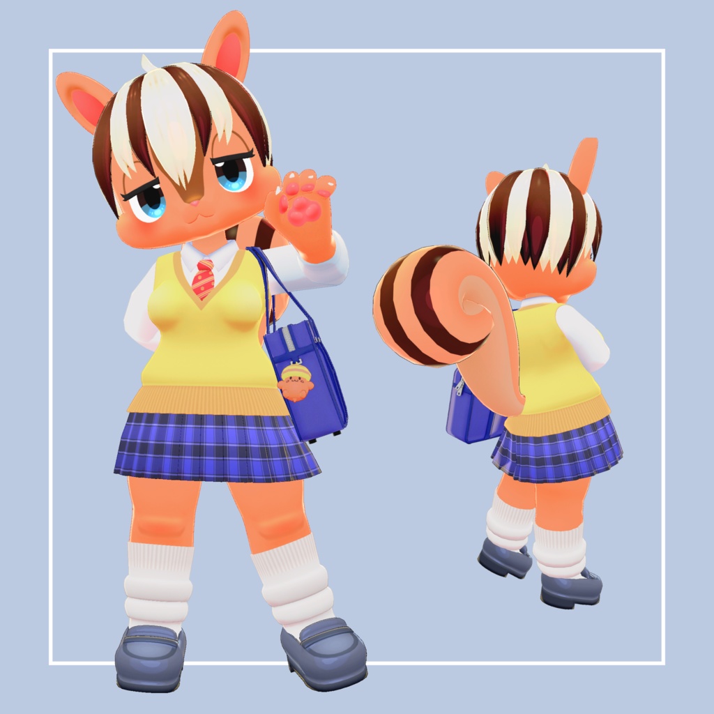 オリジナル3Dモデル「しま」(Shima)