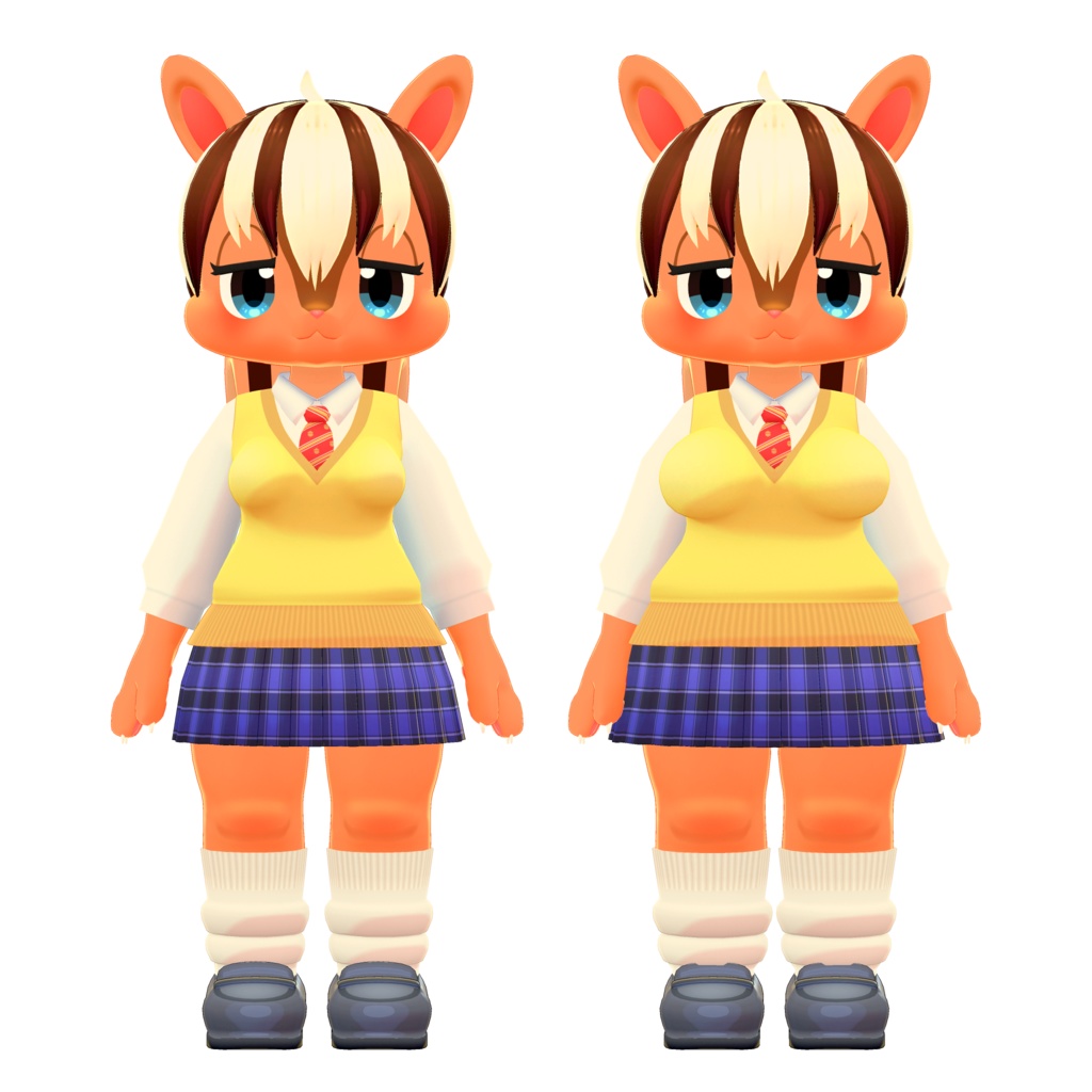 オリジナル3Dモデル「しま」(Shima)