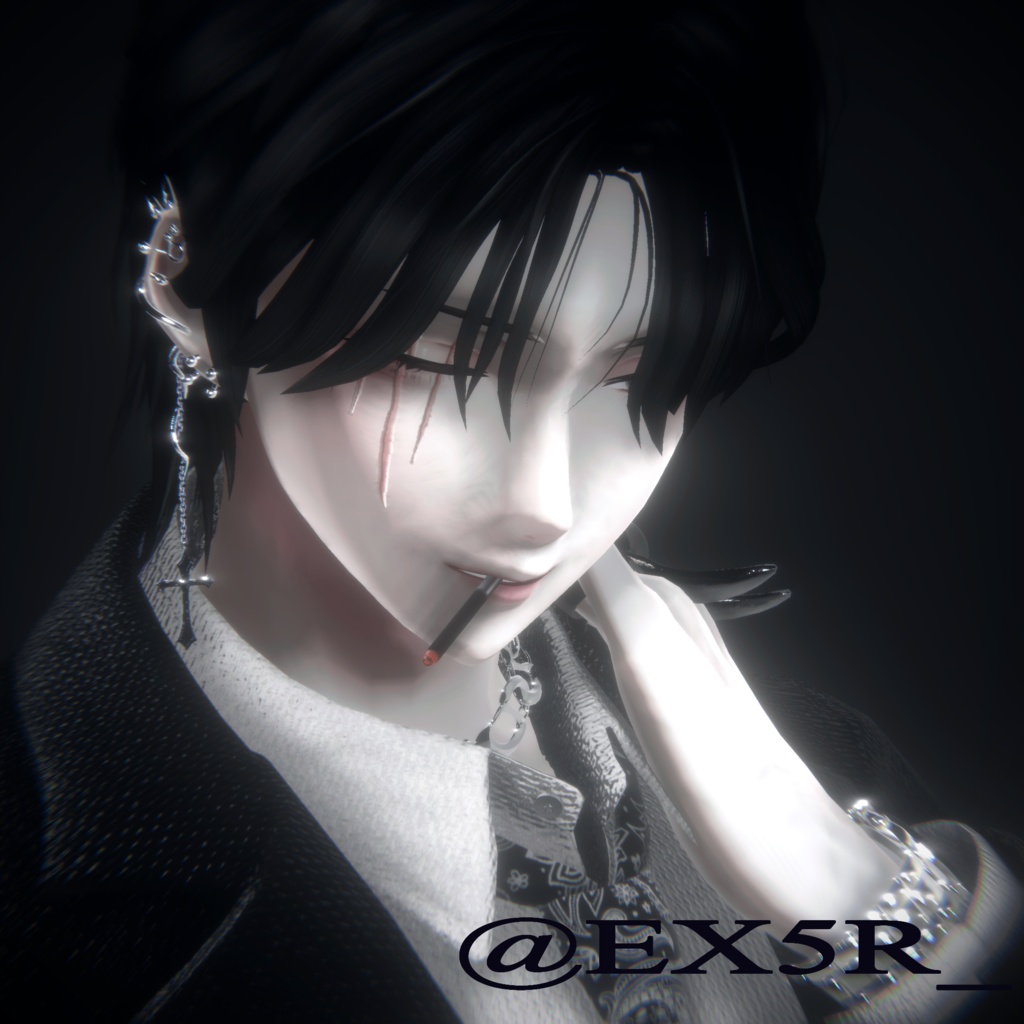 minase eye scar texture