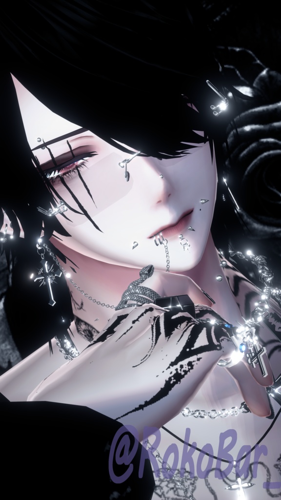 minase eye scar texture