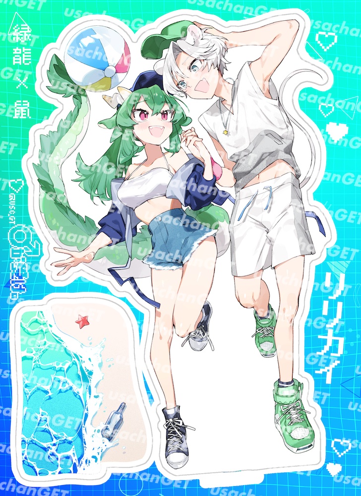 ビーチファッションアクスタ