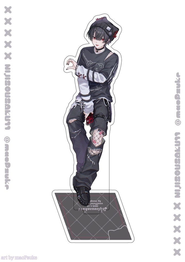 【にじそ11】葛葉・サーニャ 猫耳地雷アクリルスタンド