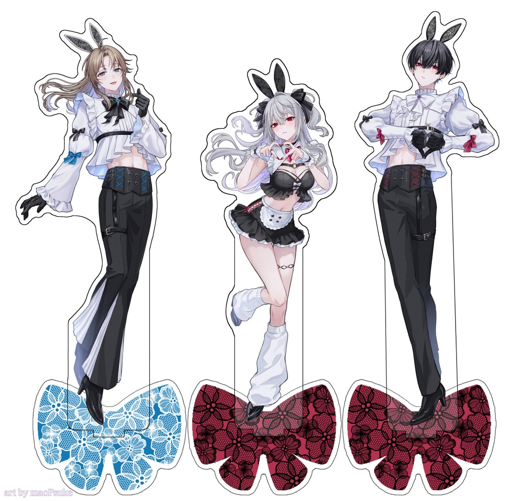 【にじそ10】ChroNoiR・サーニャ リボンバニーアクリルスタンド