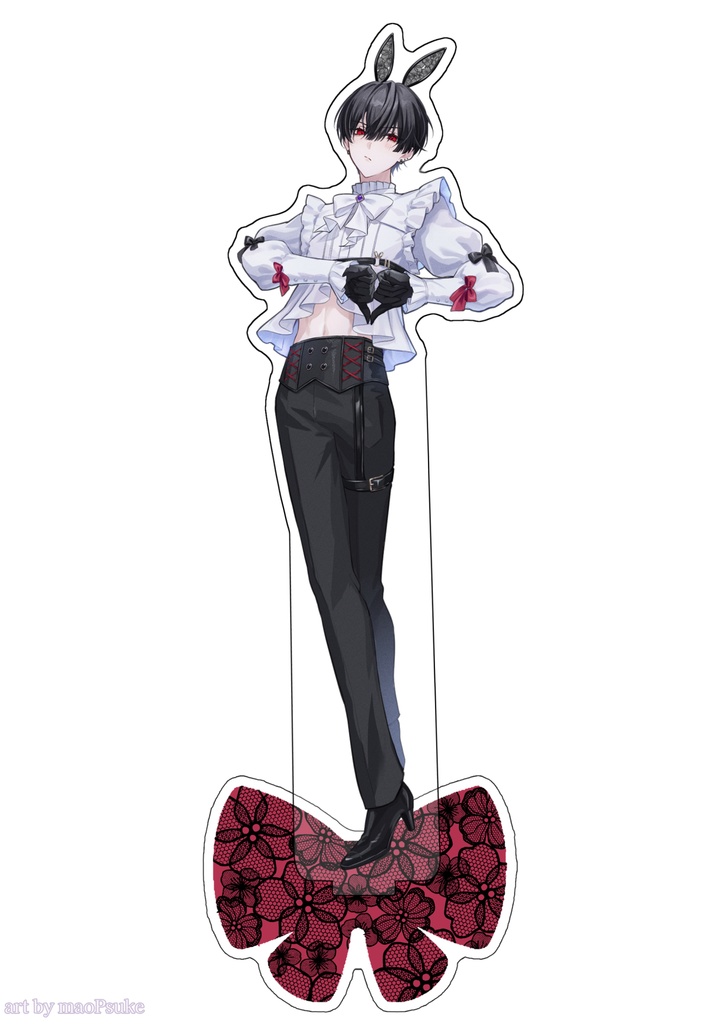 【にじそ10】ChroNoiR・サーニャ リボンバニーアクリルスタンド