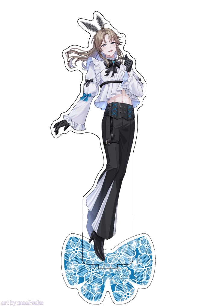 【にじそ10】ChroNoiR・サーニャ リボンバニーアクリルスタンド