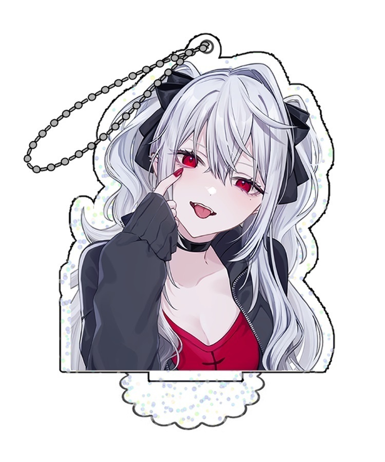 【にじそ10】サーニャ台座付きキーホルダー