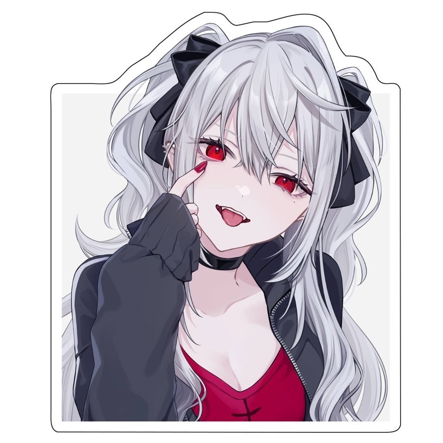 【にじそ09】サーニャキラキラステッカー