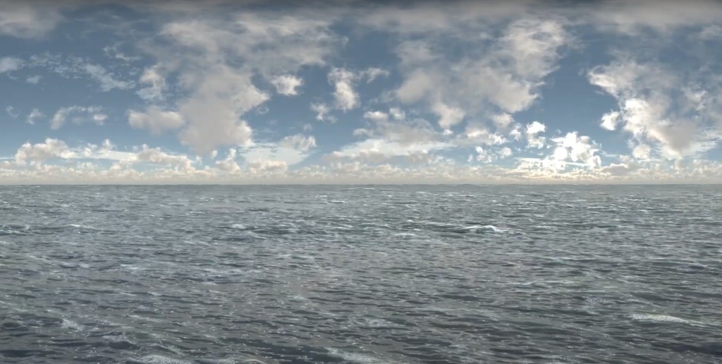 [Houdini hip file] Ocean Distant View 