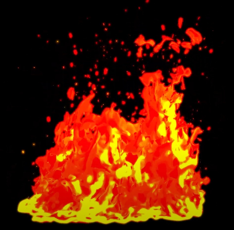 [Houdini hip file] 2DFire CarToon Fx