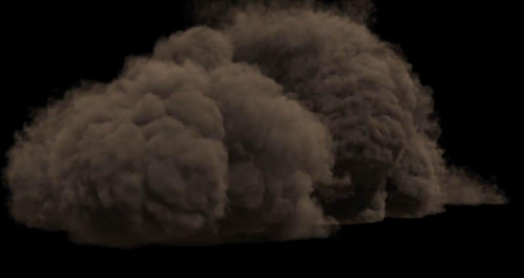 [Houdini hip file] Smoke Pyroclastic