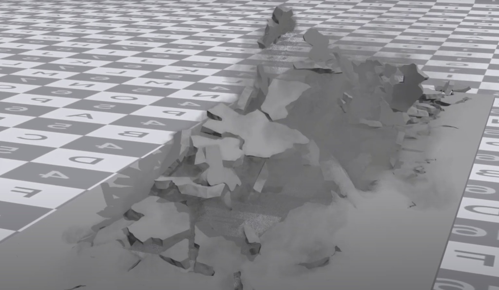 [Houdini hip file] RBD GroundDistruction 