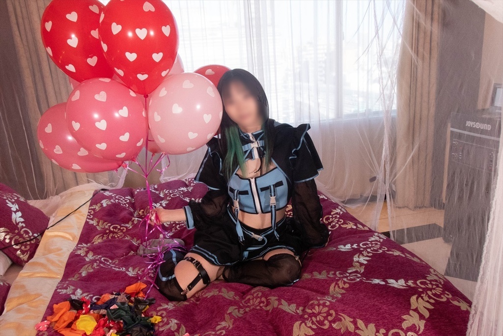 みひなさんの風船遊び