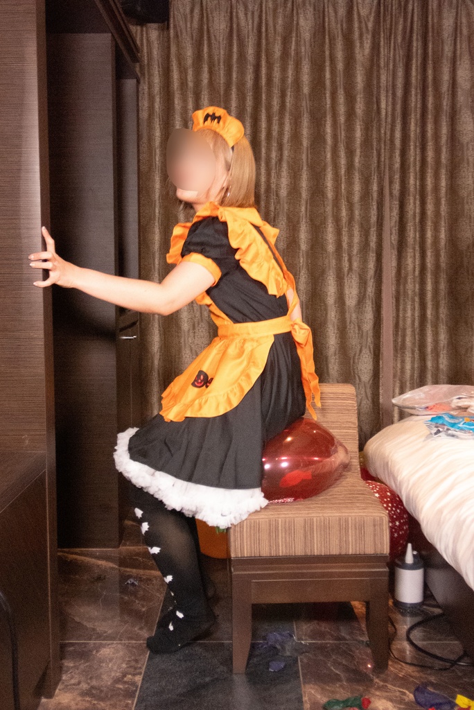 Kちゃんの風船遊び4