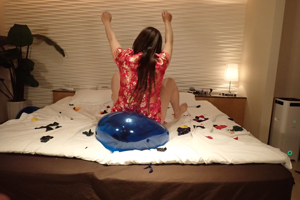 Kさんの風船遊び