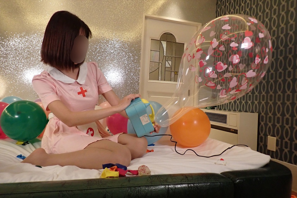 れいさんの風船遊び2