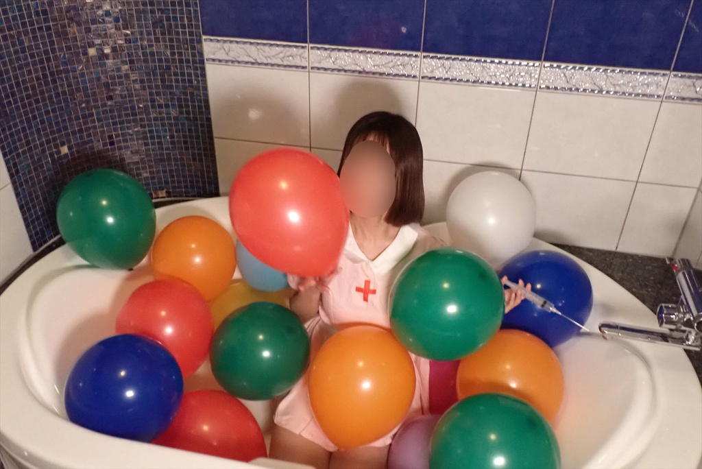 れいさんの風船遊び2