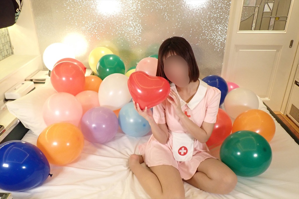 れいさんの風船遊び2