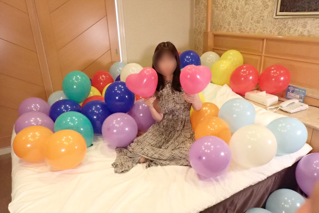 りんかさんの風船遊び