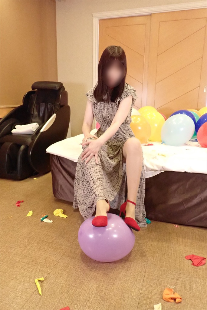 りんかさんの風船遊び