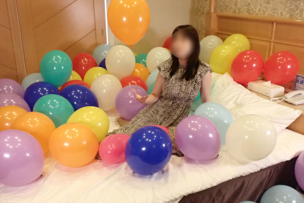 りんかさんの風船遊び