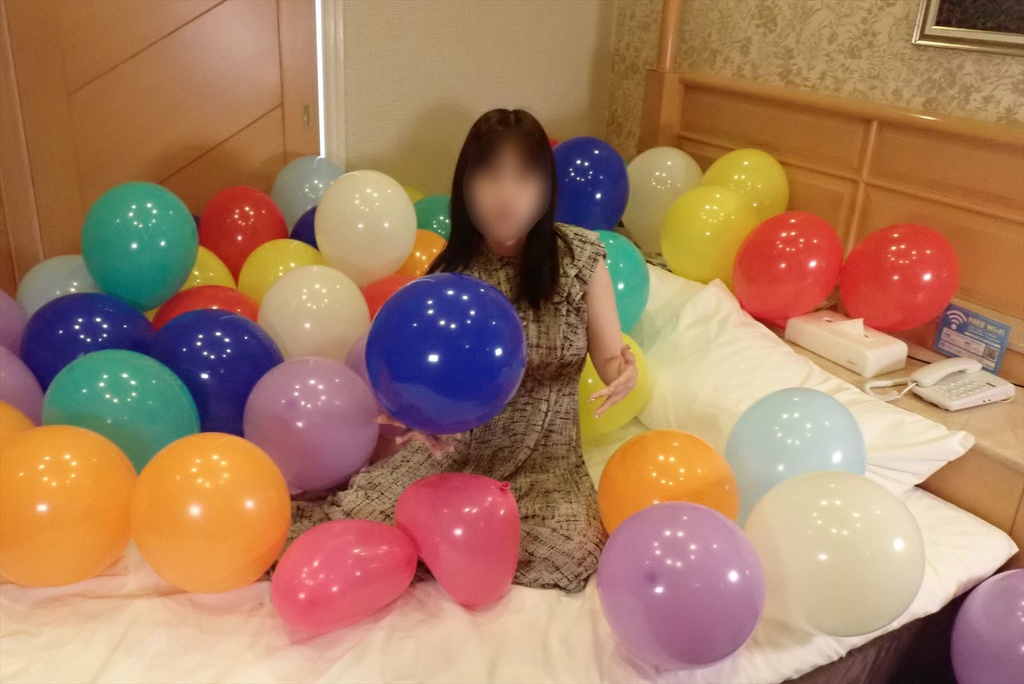 りんかさんの風船遊び