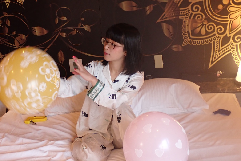北見えりちゃんの風船遊び7