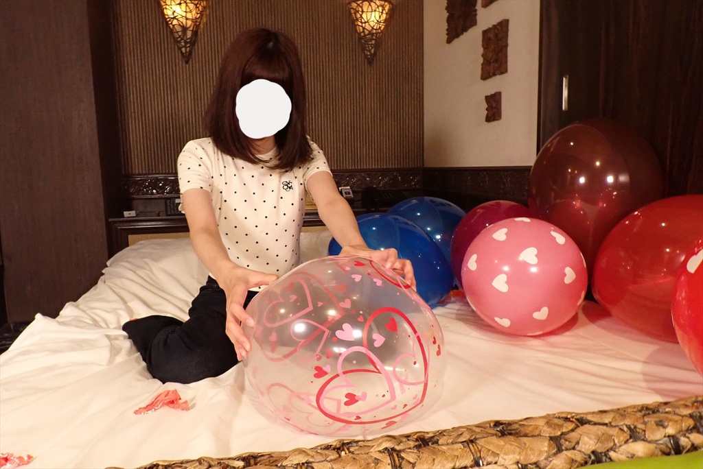 Pさんの風船遊び