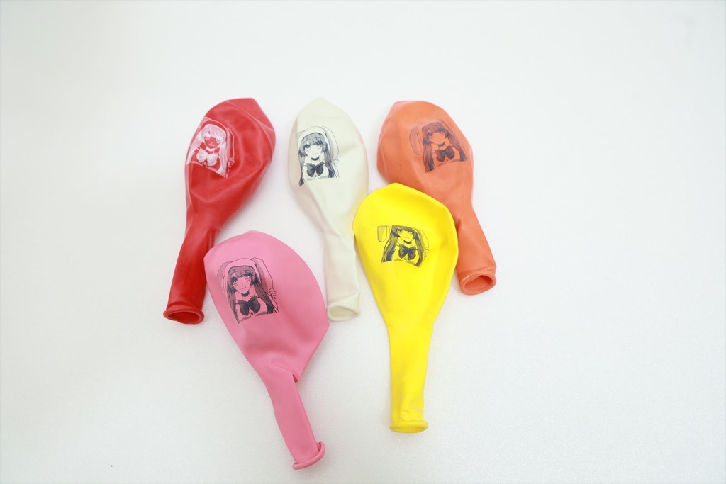 頒布は9/7 21時まで オリジナル風船「うさみみ女の子」