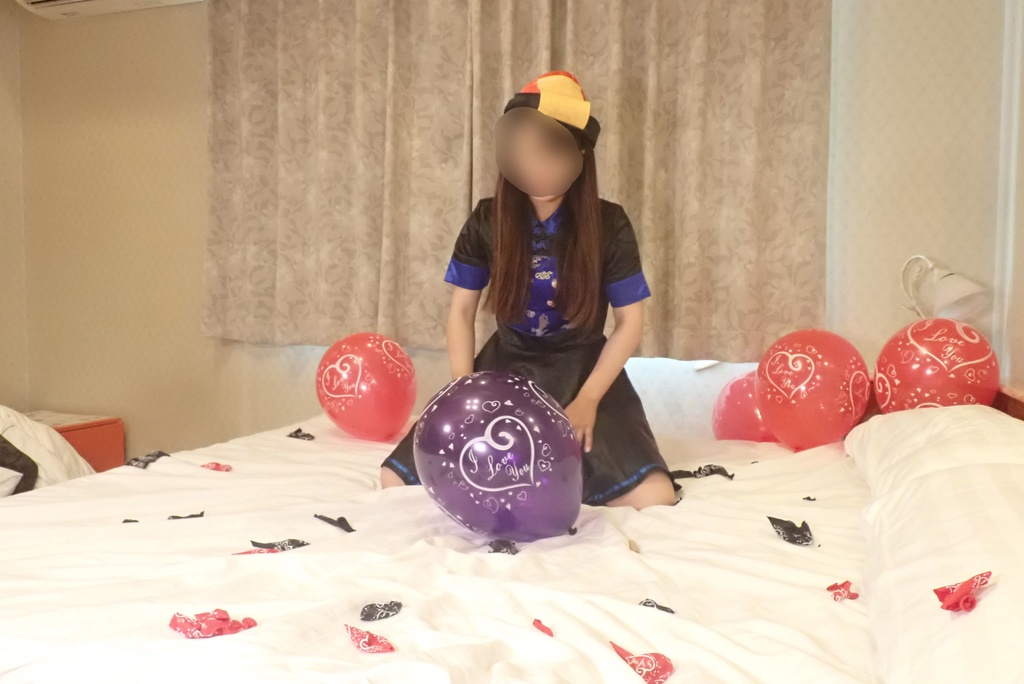 Kさんの風船遊び2(キョンシー編)