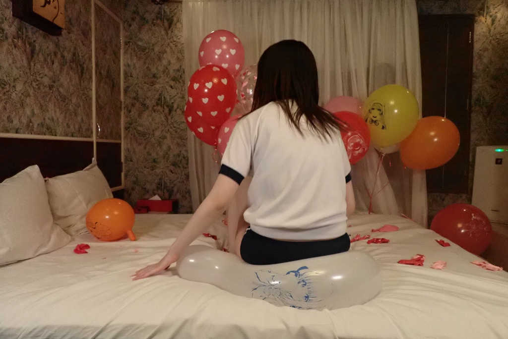 るなさんの風船遊び2
