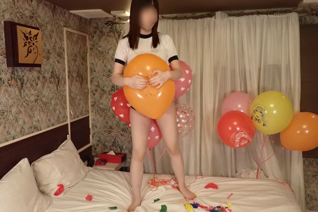 るなさんの風船遊び2