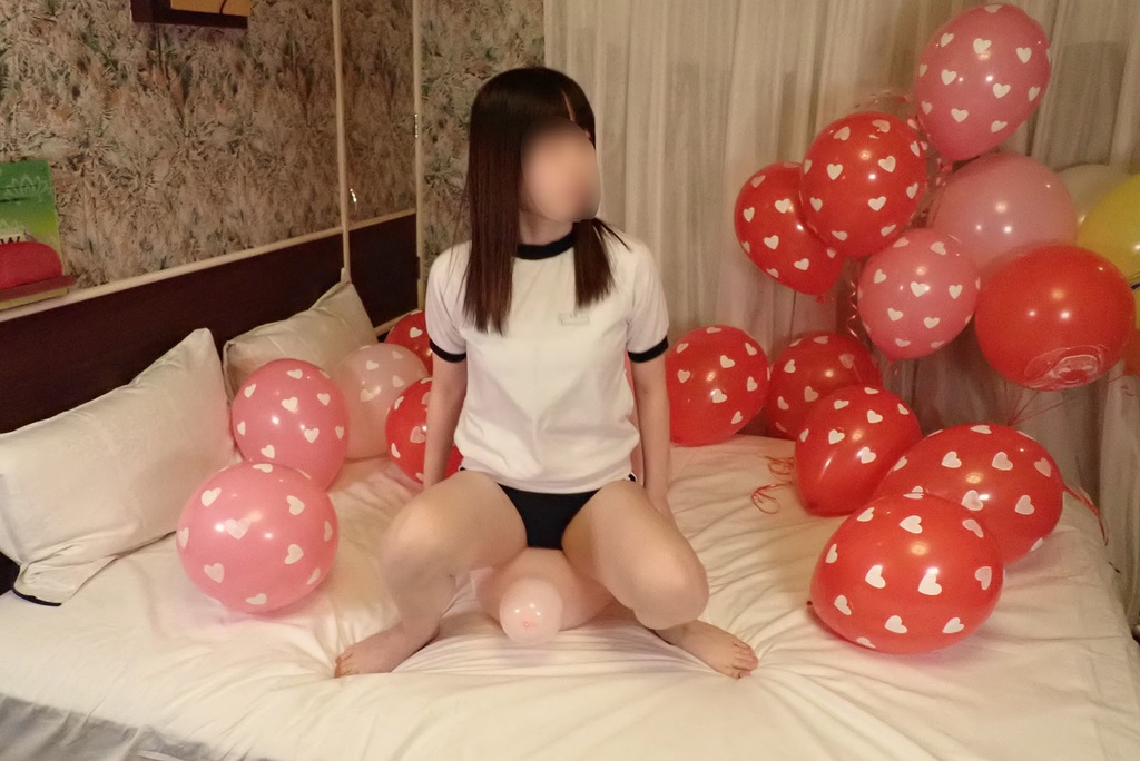 るなさんの風船遊び2