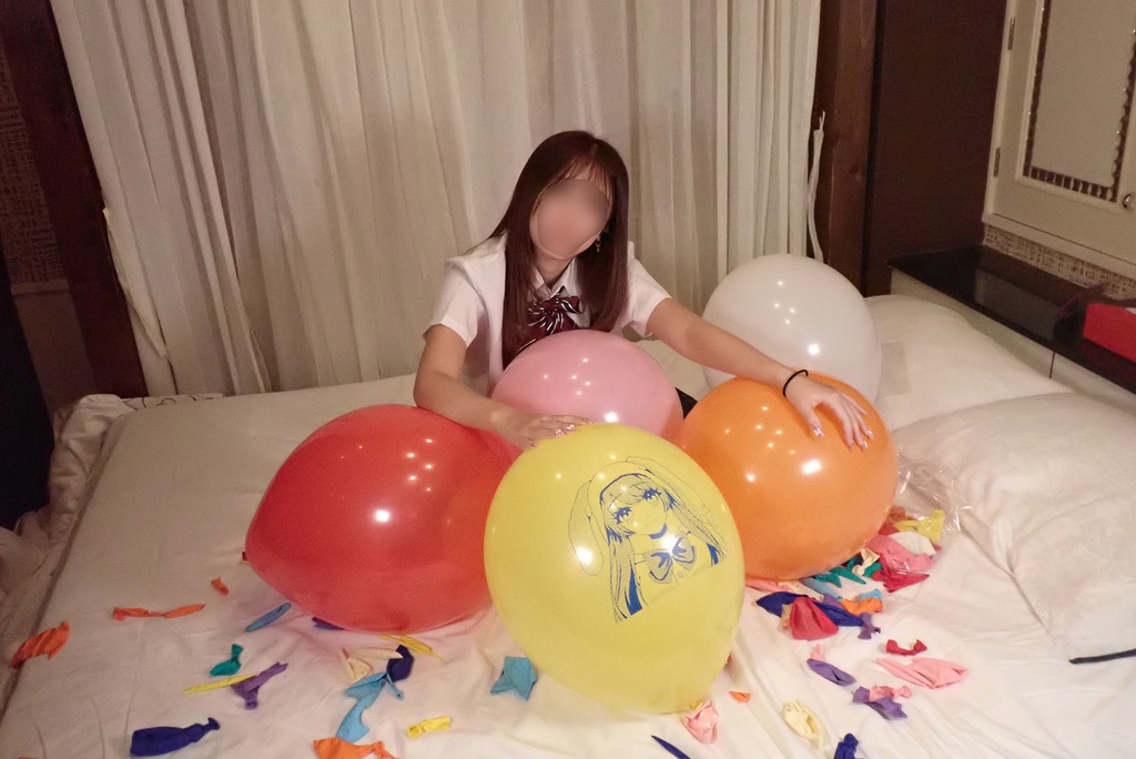 Hさんの風船遊び