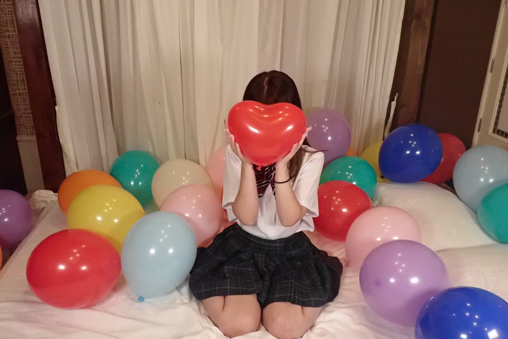 Hさんの風船遊び