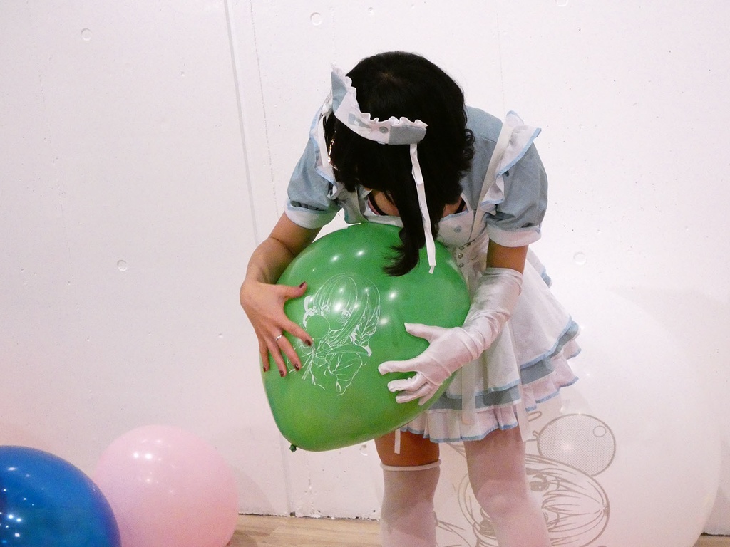 北見えりちゃんの風船遊び8