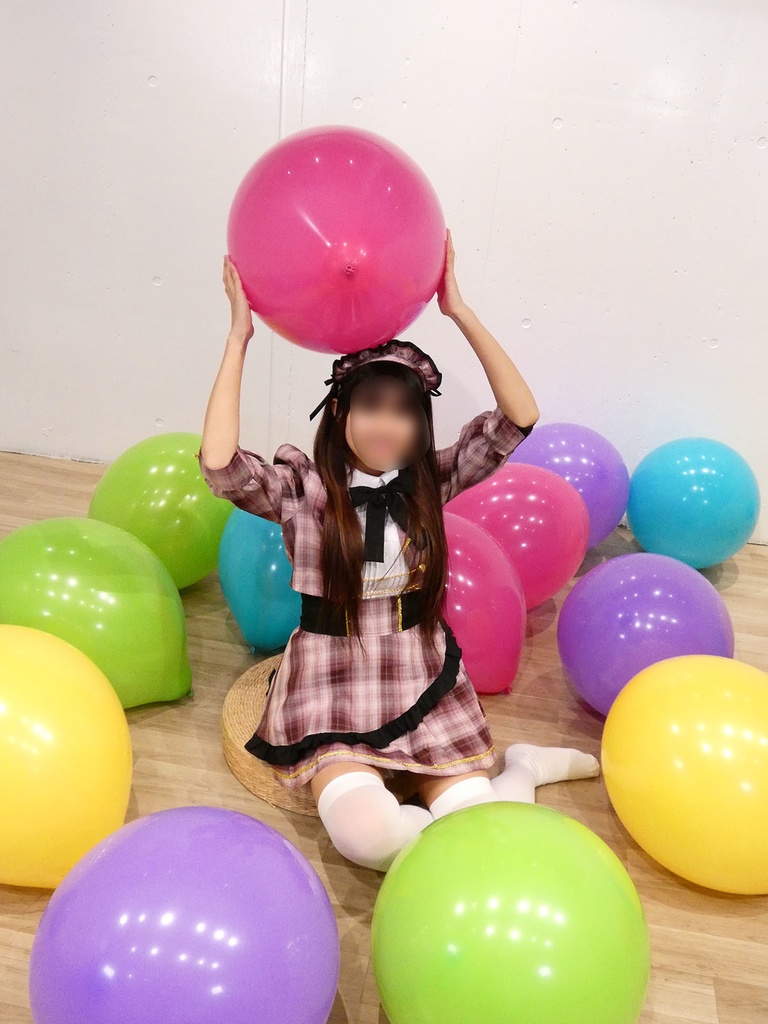 のんたんの風船遊び３（アイドル衣装編）