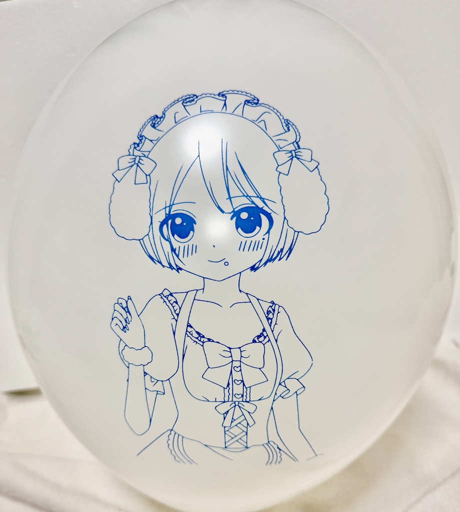 オリジナル風船9作目 ちなつちゃんふうせん